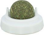 Pelota Catnip con soporte