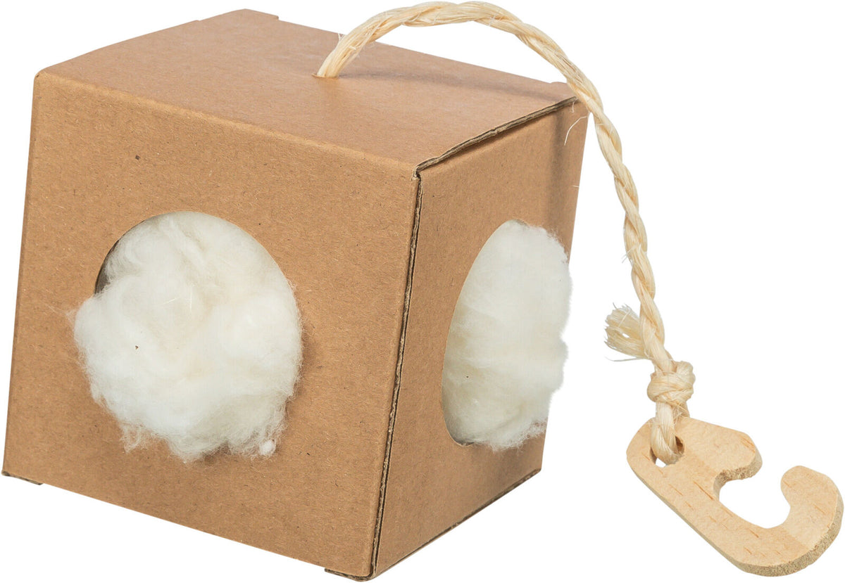 Caja de material de nidificación