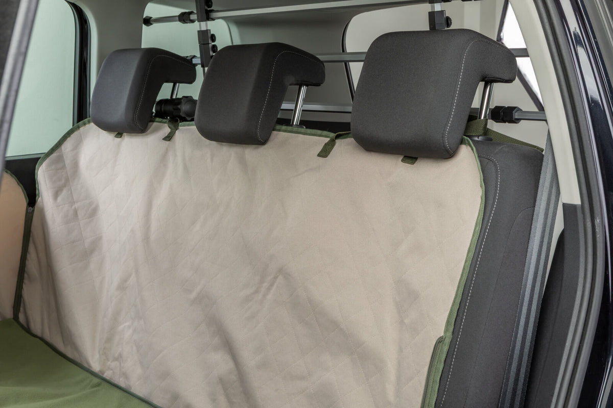 Funda para asiento de coche con manta reversible