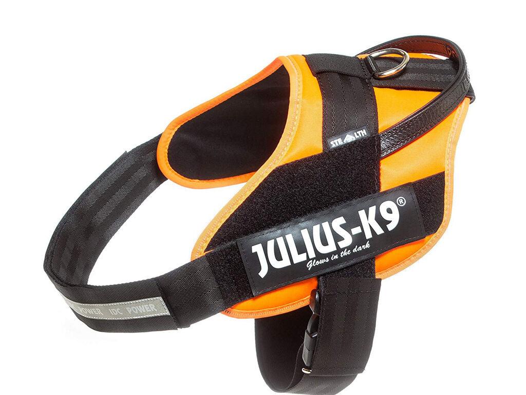 Arnés Julius-K9 IDC Sigiloso UV Naranja