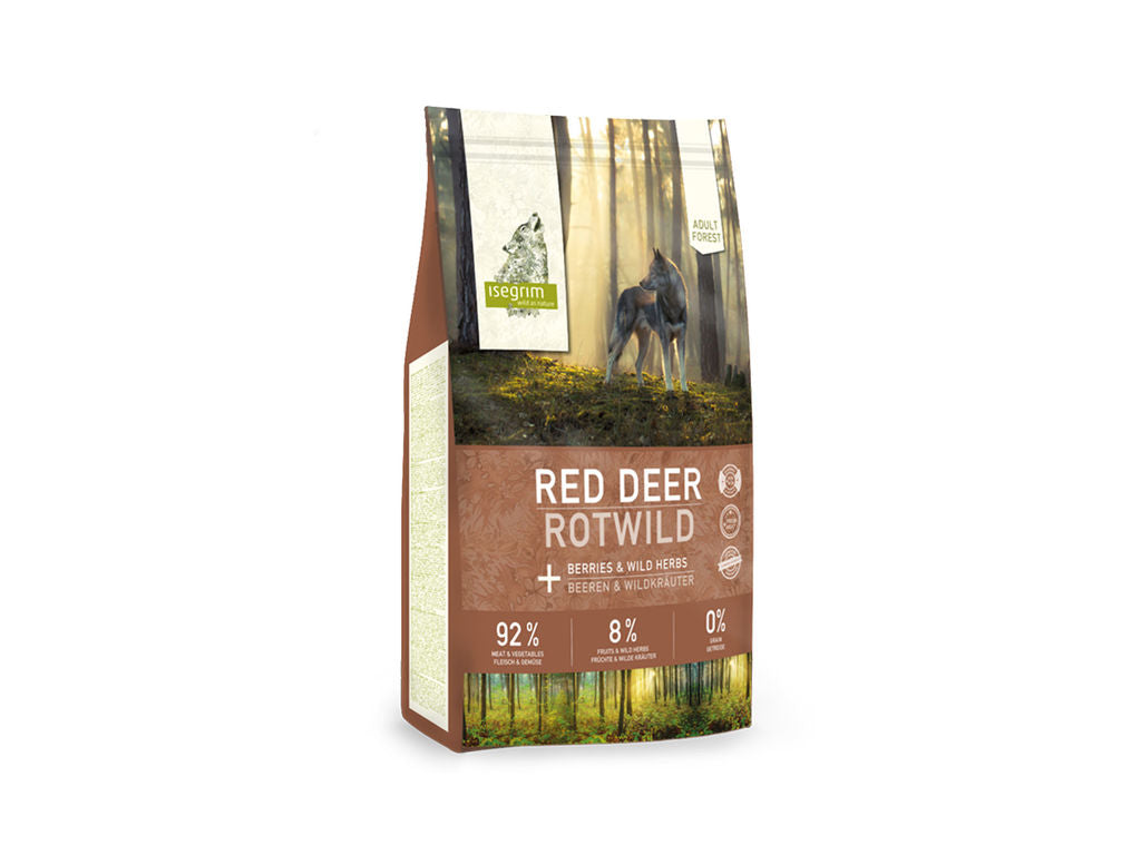 Ciervo Rojo + Bayas y Hierbas Silvestres