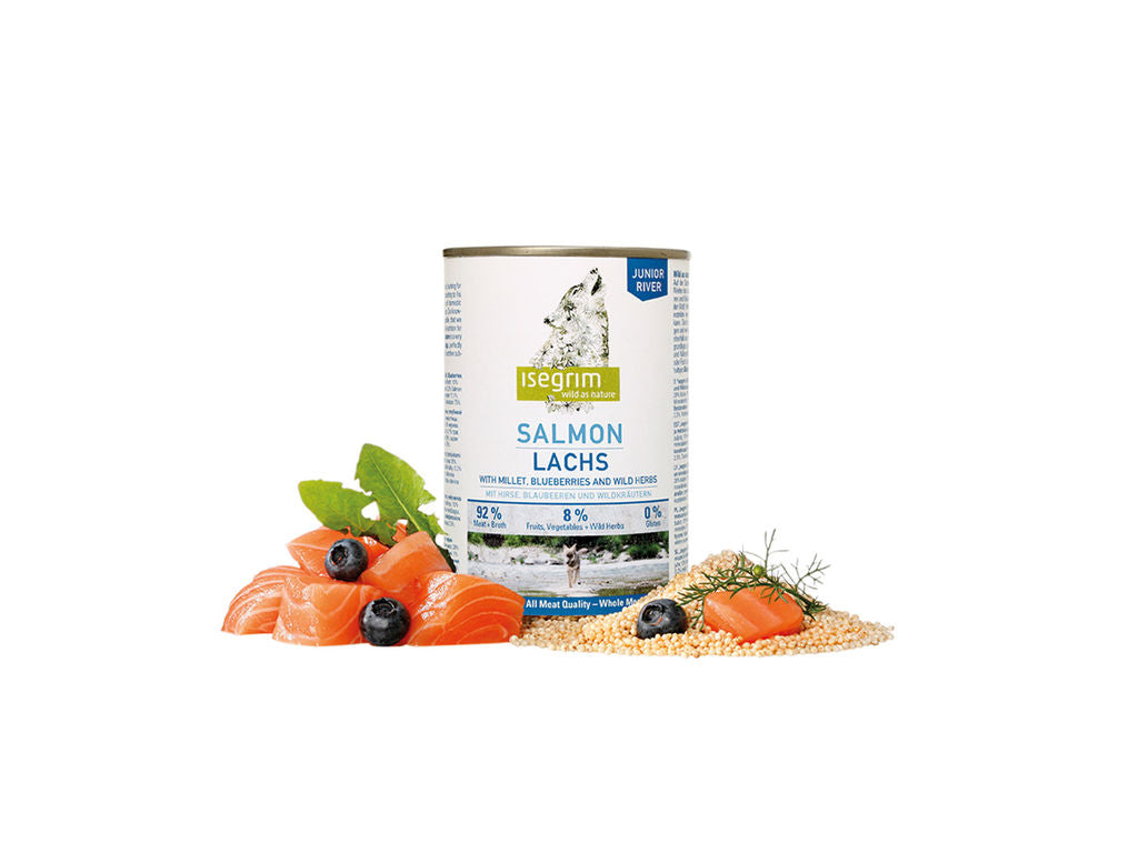 Salmón + Mijo, Bayas y Hierbas Silvestres Junior