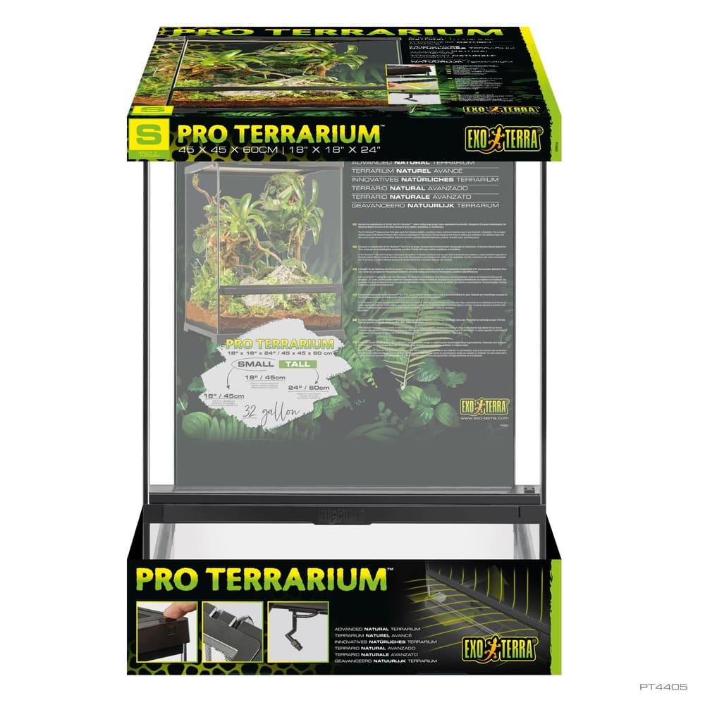 Pro Terrarium de Cristal Exo Terra Pequeño 45x45cm