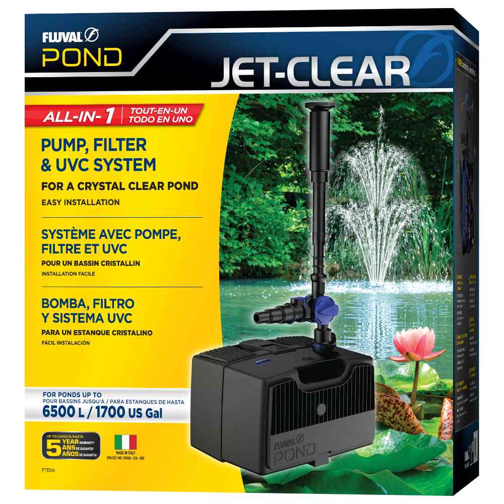 Filtro All in One Jet-Clear Fluval Pond 9500