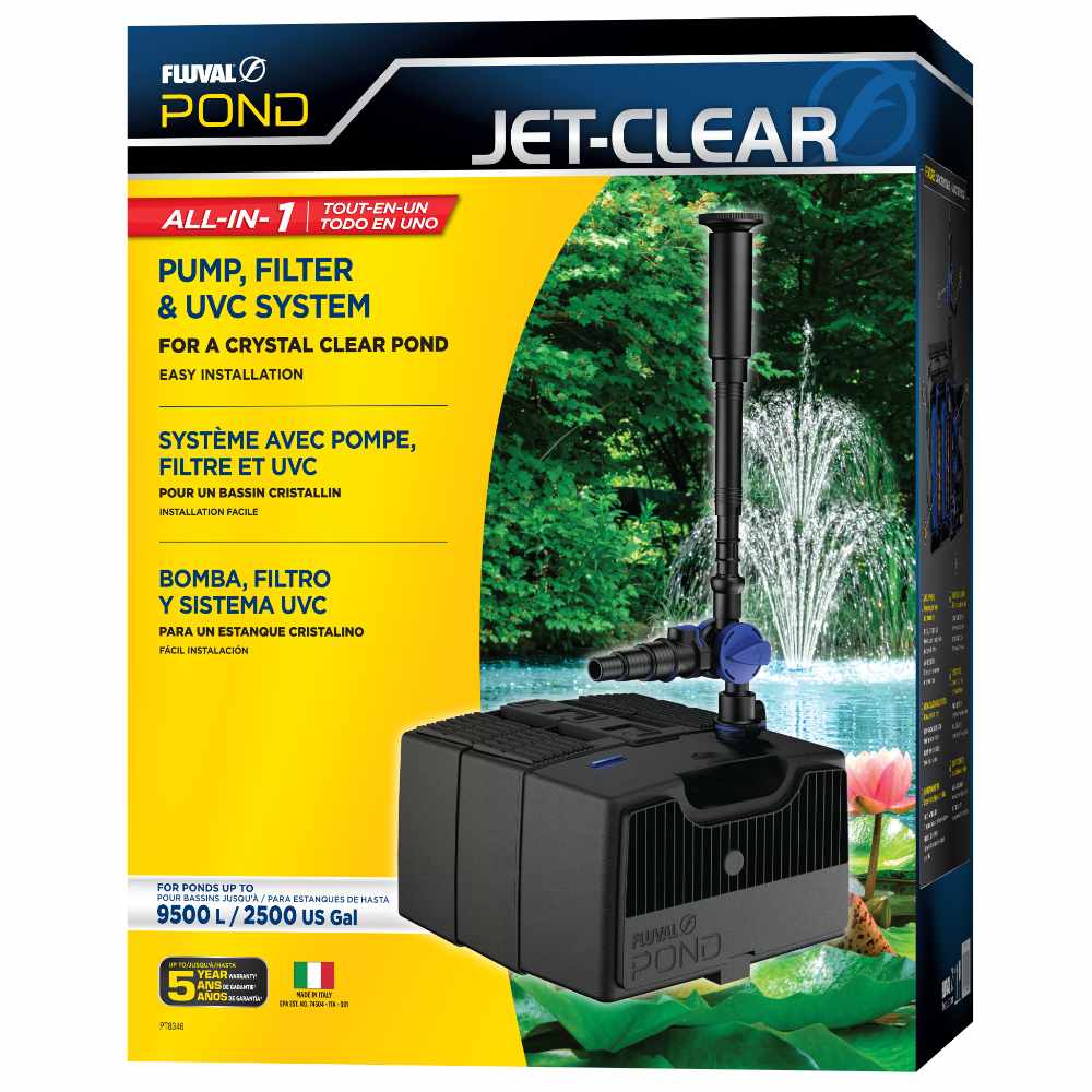 Filtro All in One Jet-Clear Fluval Pond 9500