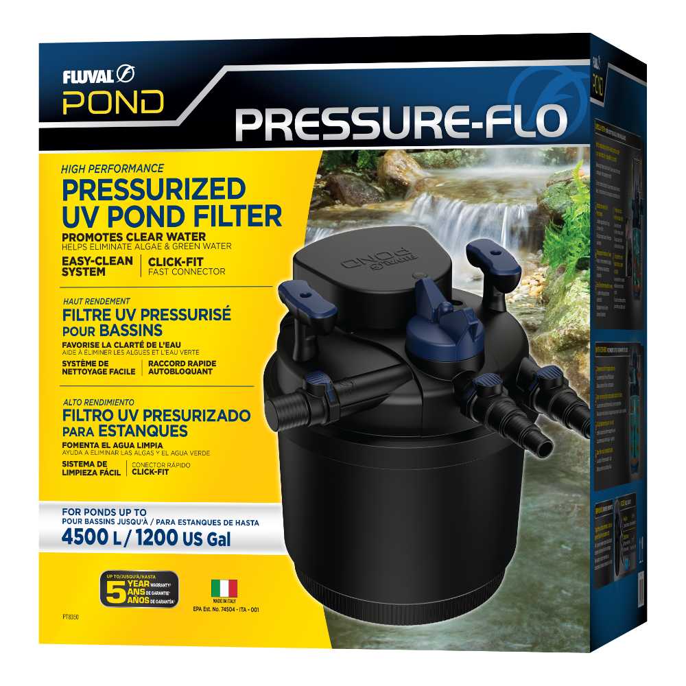 Filtro Pressure Flo UV Fluval Pond 14000