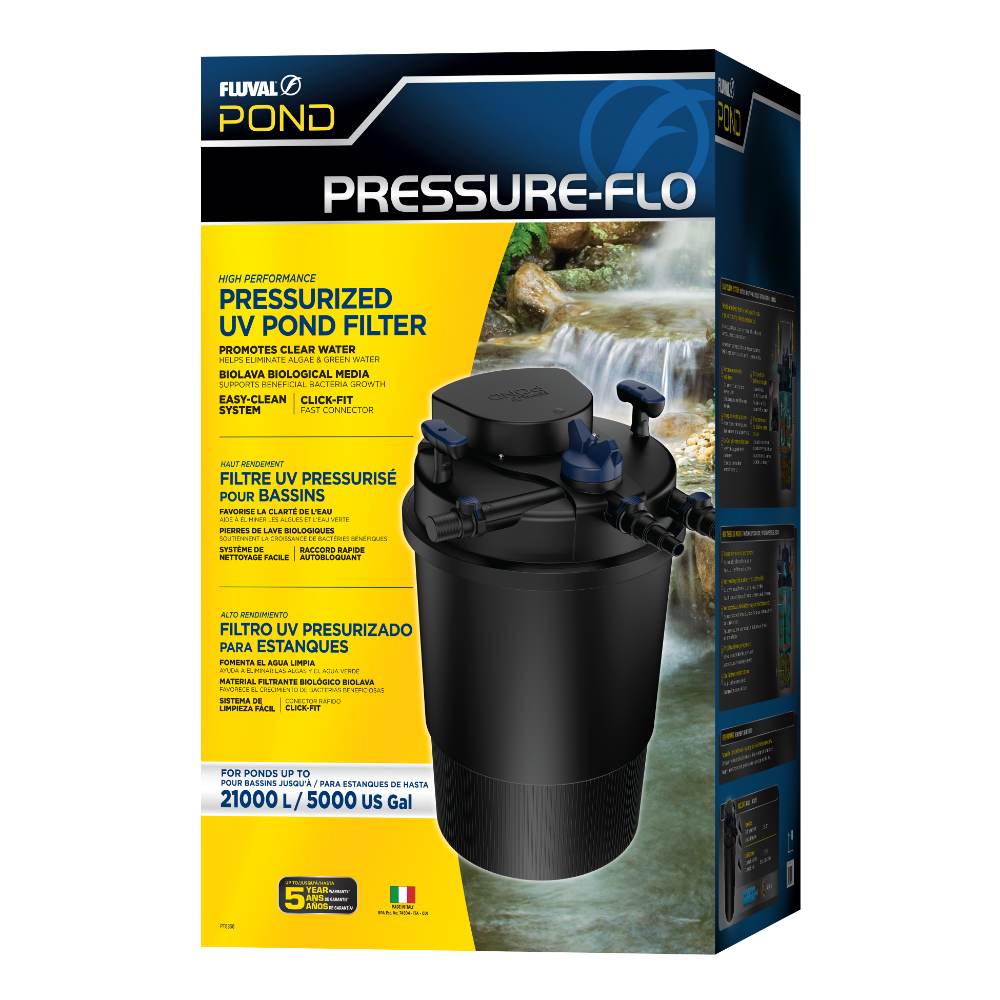Filtro Pressure Flo UV Fluval Pond 21000