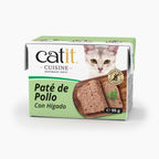 Catit Cuisine Paté de Pollo con Hígado, 95g - Pack de 12 unidades