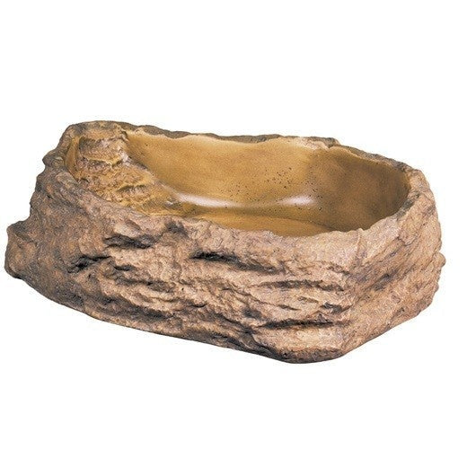 Exo Terra bebedero de roca para terrario, talla L