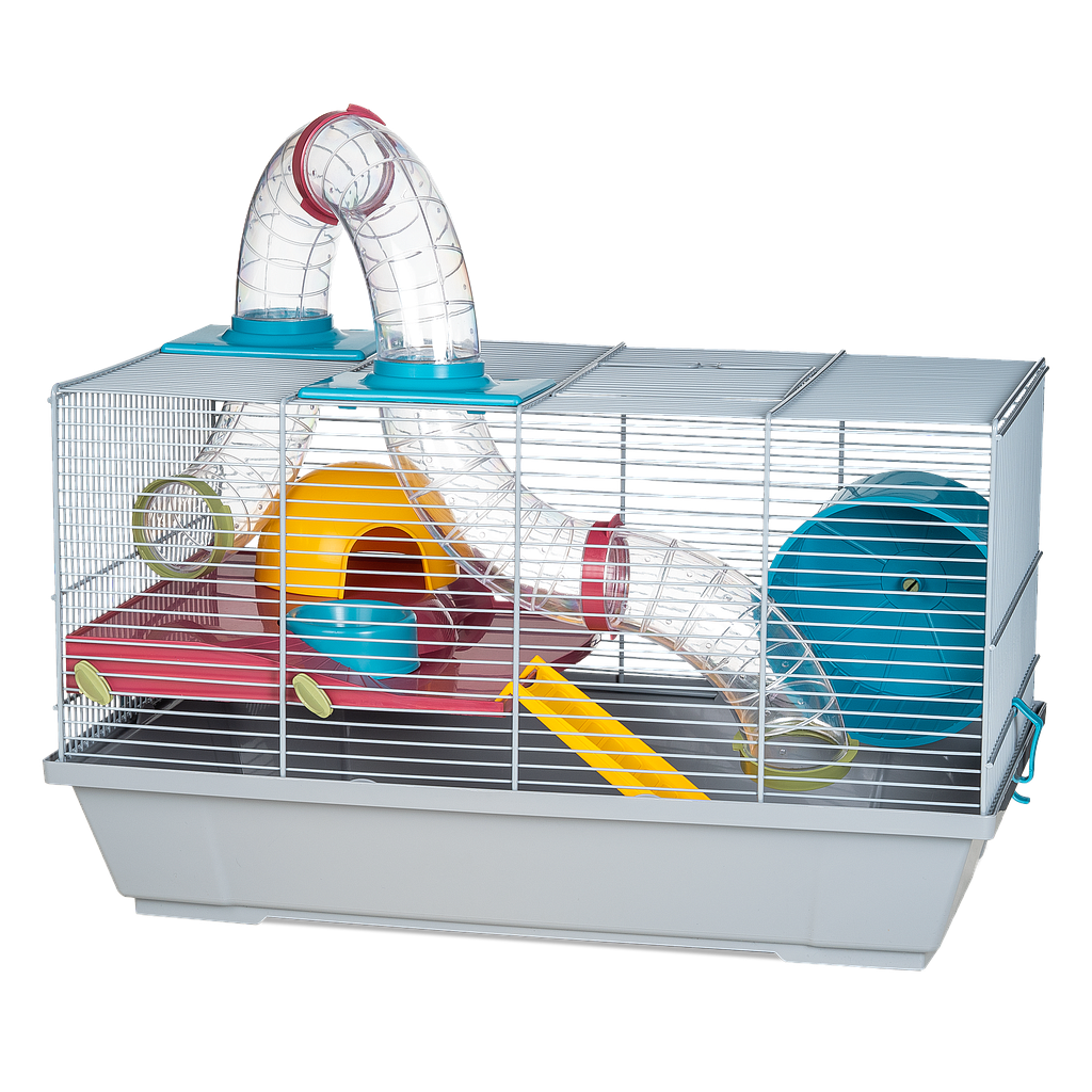 YAGU JAULA HAMSTER MODELO 138 (50 x 28 x 29 CM)