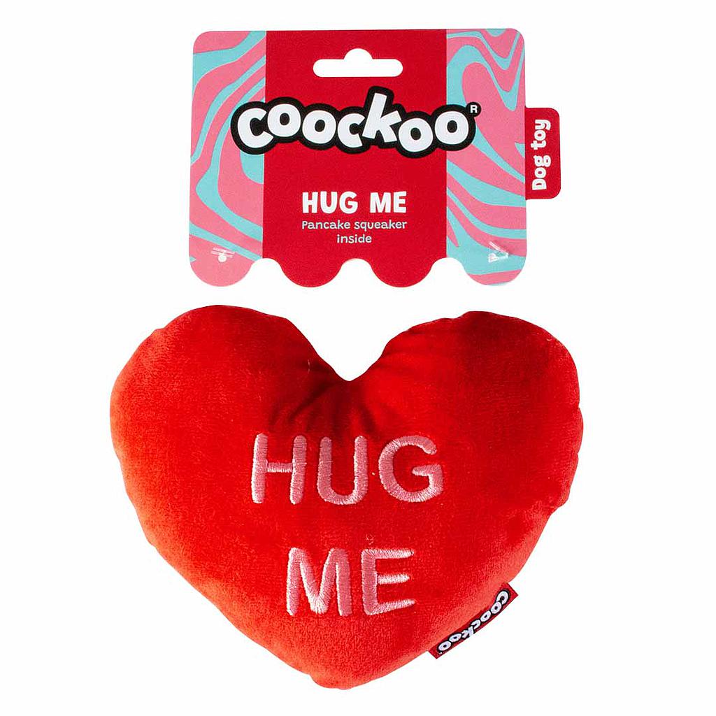DUVO COOCKOO JUGUETE PERRO HUG ME ROJO 18 x 14 x 6 CM