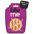 DUVO JUGUETE PERRO NIBBLE ME SPHERE NARANJA T-L 9 x 9 x 9 CM