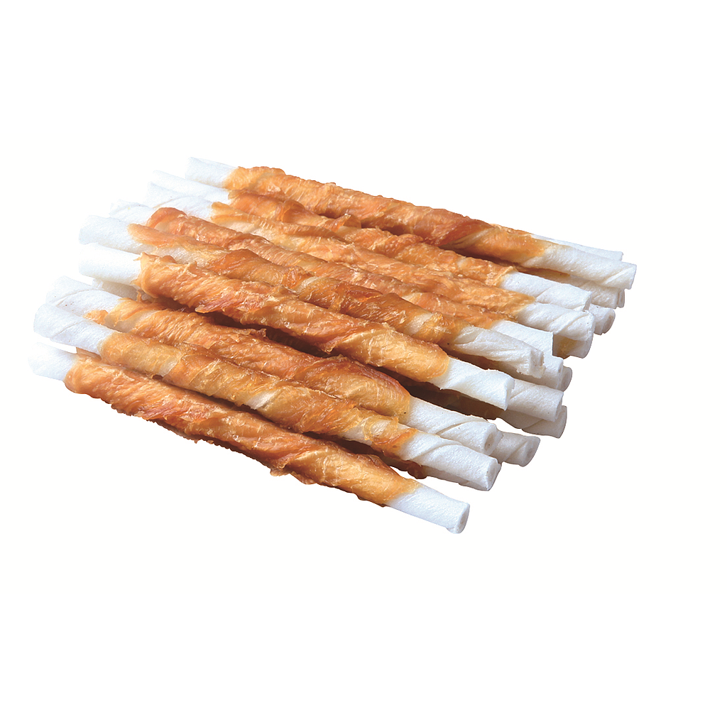 NUTRIPLUS MEAT PALITO PIEL CON POLLO 13,5 CM (BOLSA 500 GR)
