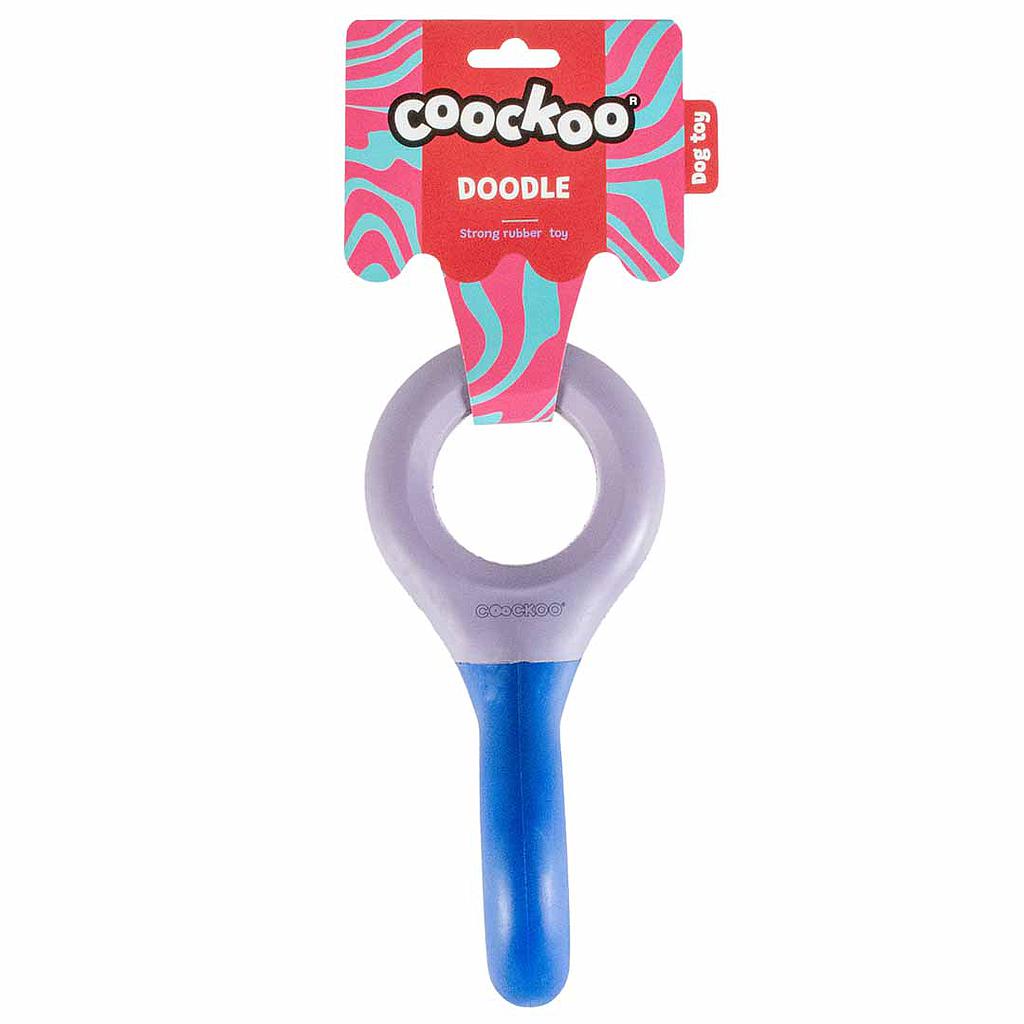 DUVO COOCKOO JUGUETE PERRO DOODLE LILA Y AZUL 23 x 10,5 x 3 CM
