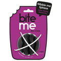 DUVO JUGUETE PERRO NIBBLE ME SPHERE NEGRO T-S 7 x 7 x 7 CM