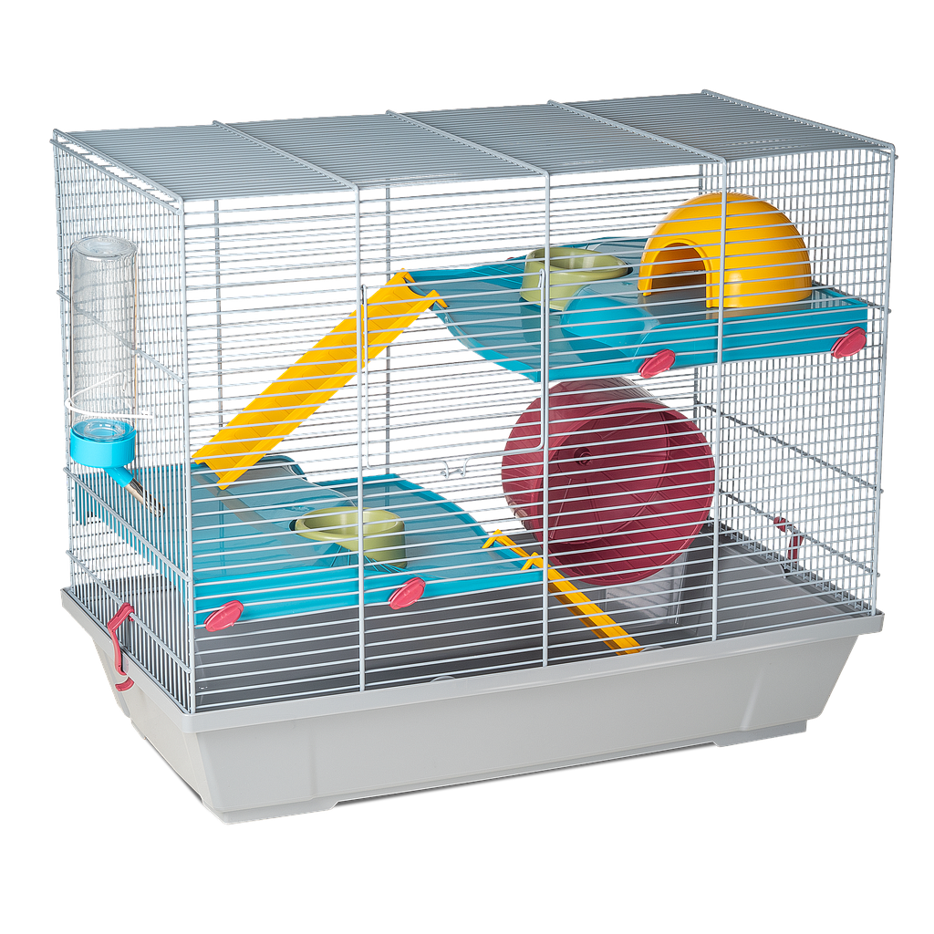 YAGU JAULA HAMSTER MODELO 149 (50 x 28 x 41,5 CM)