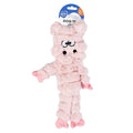 DUVO JUGUETE PERRO PELUCHE HUGGI CERDO ROSA T-S 38 x 17 x 3,5 CM