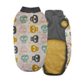 YAGU MODA ABRIGO CAPA CALAVERAS