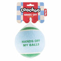 DUVO COOCKOO JUGUETE PERRO HANDS OFF XL AZUL Y VERDE 12,7CM