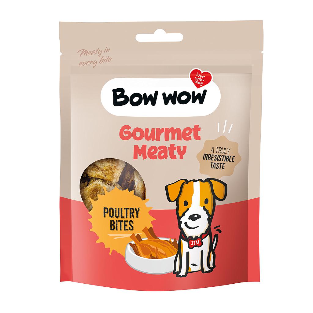 BOW WOW POULTRY BITES 60 GR / 15 BOLSAS
