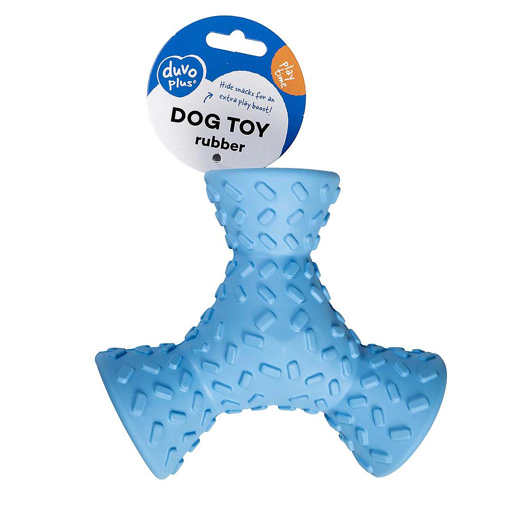 DUVO JUGUETE PERRO GRIPLAY TRIPOD AZUL 16 x 14 x 6,5 CM