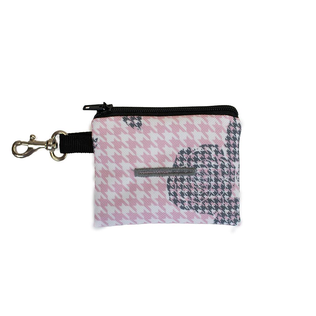 YAGU PASEO PORTABOLSAS FLOW ROSA T-U 8 x 6,5 CM