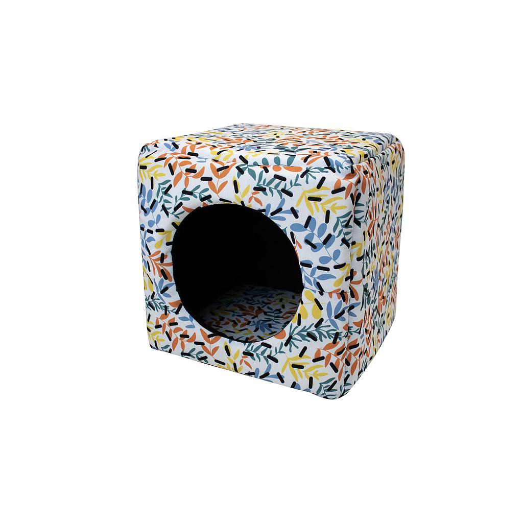 YAGU DESCANSO CUBO COMPACTO NATURE T-U 33 x 33 x 33 CM