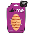 DUVO JUGUETE PERRO NIBBLE ME RUGBY NARANJA T-L 15 x 8,6 x 8,6 CM