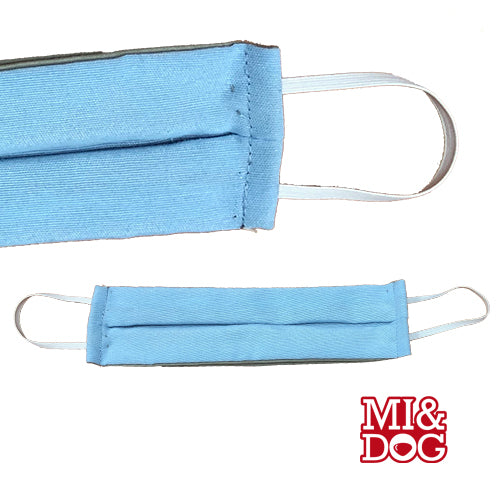 MI&DOG MASCARA CUBRE BOCA CON BOLSILLO POLIESTER 21 x 07 CM (4 UNI)