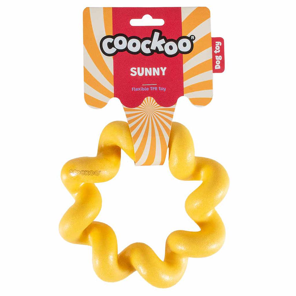DUVO COOCKOO JUGUETE PERRO SUNNY AMARILLO 16,5 x 4,5 CM