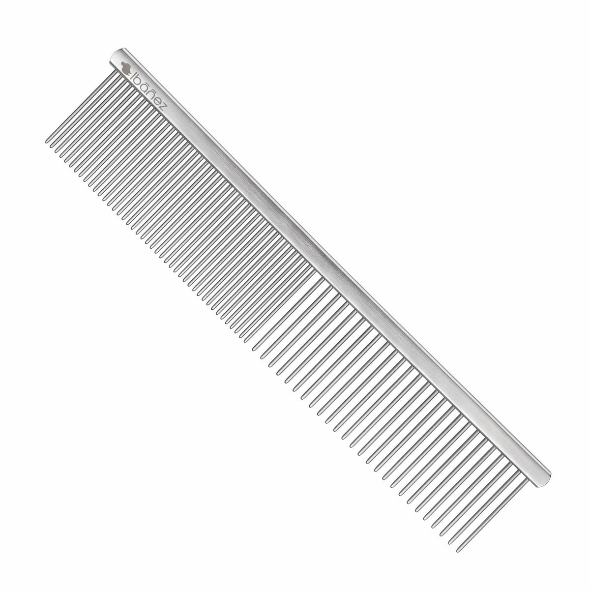 Peine metálico Ibáñez doble uso 19 cm