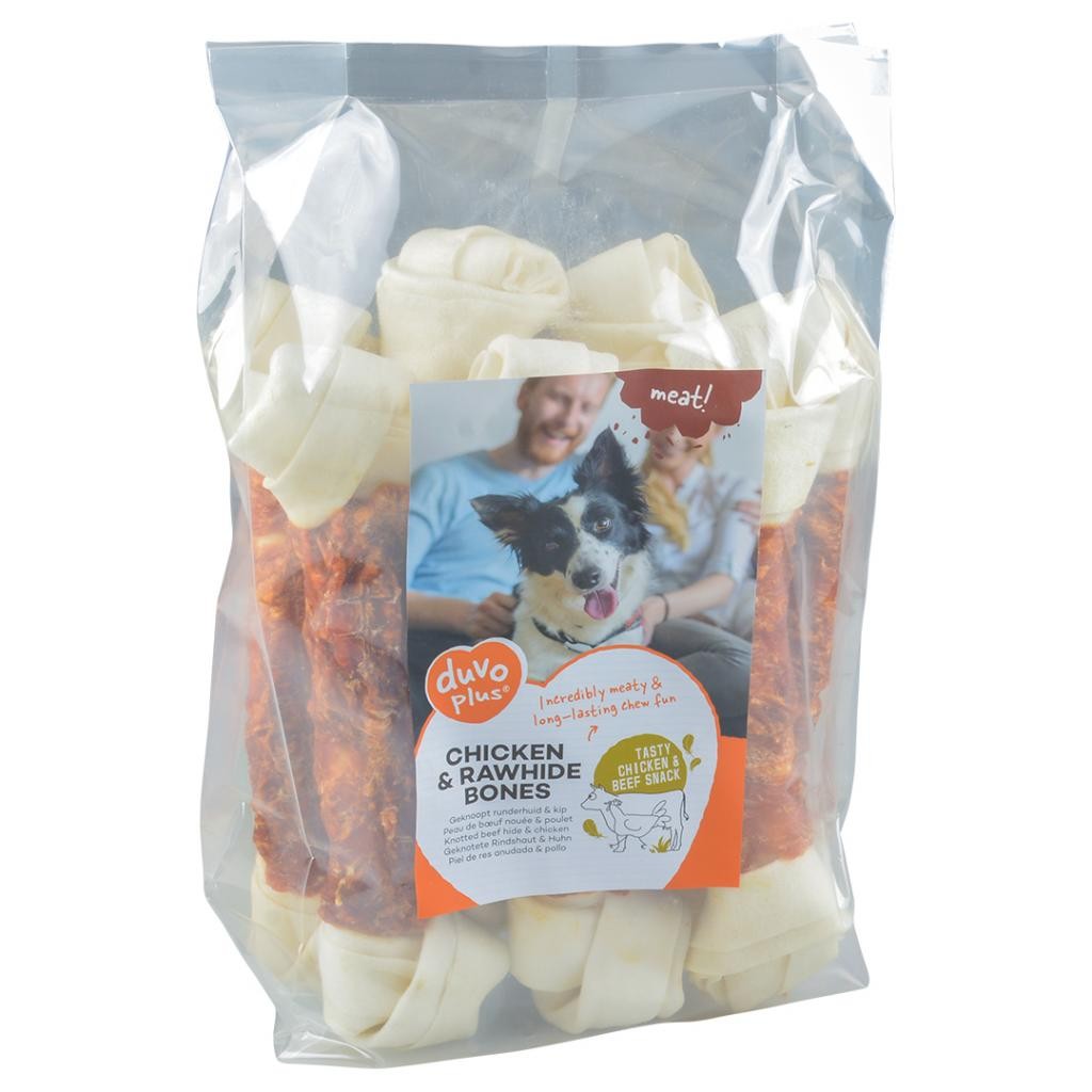 Snack para perros de piel natural y pollo Duvoplus