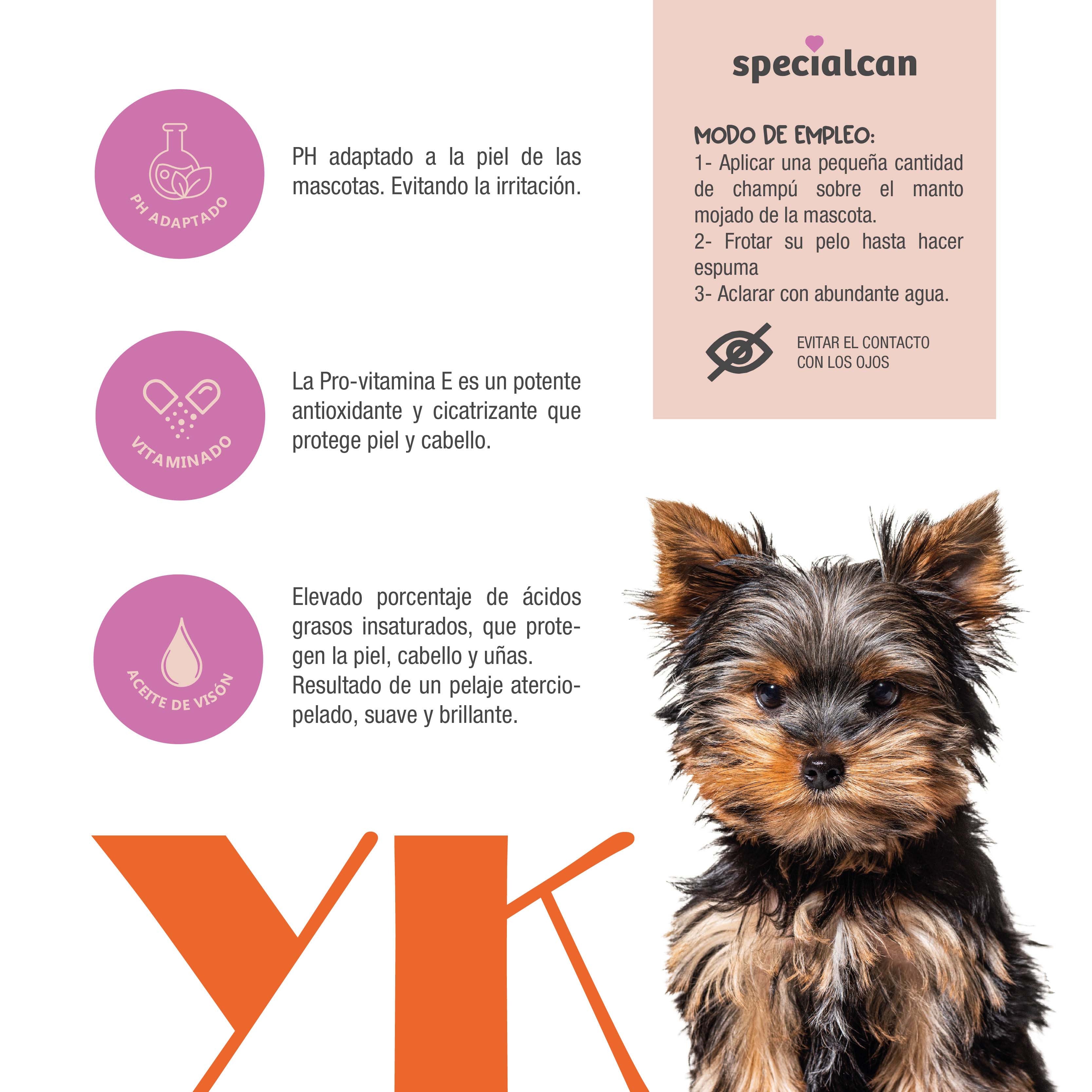 Champú Specialcan Yorkshire