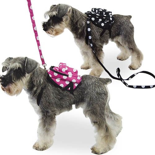 Mochila-arnés para perros pequeños