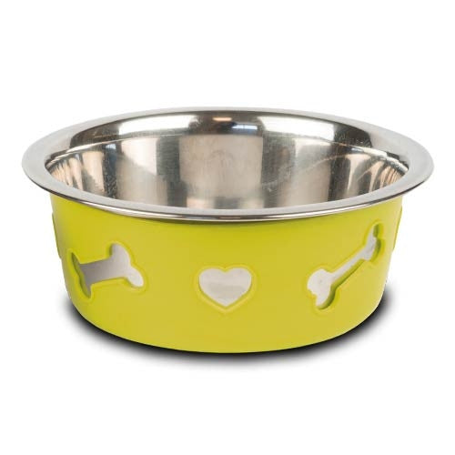 Comedero acero Silicon Bowl