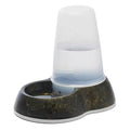 Bebedero Dispensador Loop Marble Negro