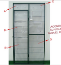 PANEL PVC  TRANSPARENTE VOLADERO PAJARO