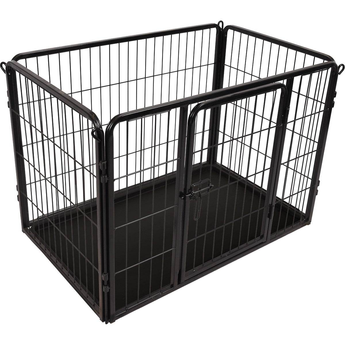 Jaula para perros Flamingo Kazan Negro