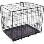 Jaula Para Perros Con Puerta Corredera Flamingo Nyo - Negro