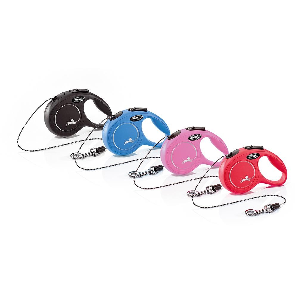Flexi Classic Correa Retráctil Cordón – Rosa