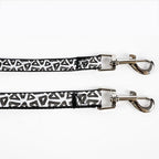 Correa para perros de Nylon "White and Black"
