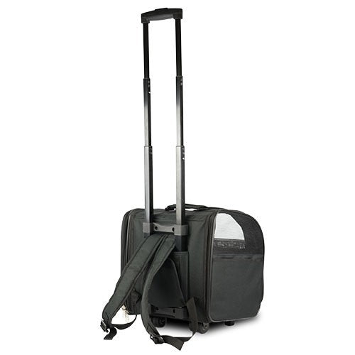 Bolso-Mochila con Ruedas y Tirador