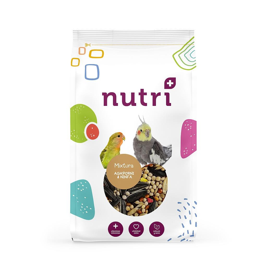 Nutri+ Aves Mixtura Agaporni y Ninfa