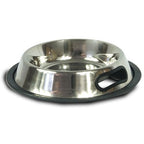 Comedero bebedero para perros  Inoxidable con asas