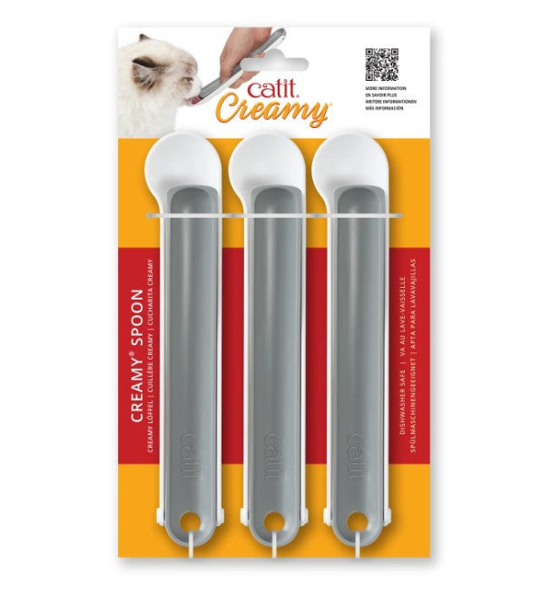 Cuchara para snacks para gatos Catit Creamy