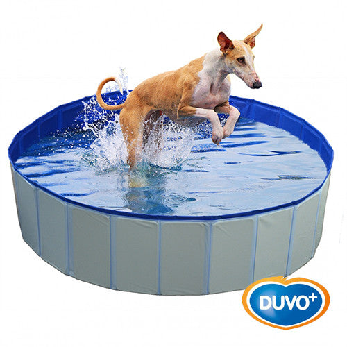 Piscina Plegable para Perros Resistente con Válvula de Drenaje