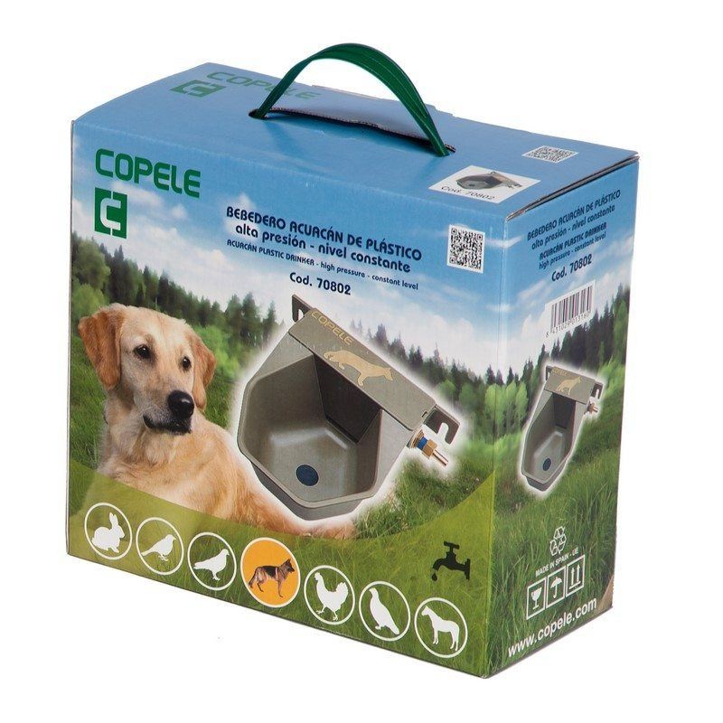 Bebedero para Perros Acuacán Aluminio