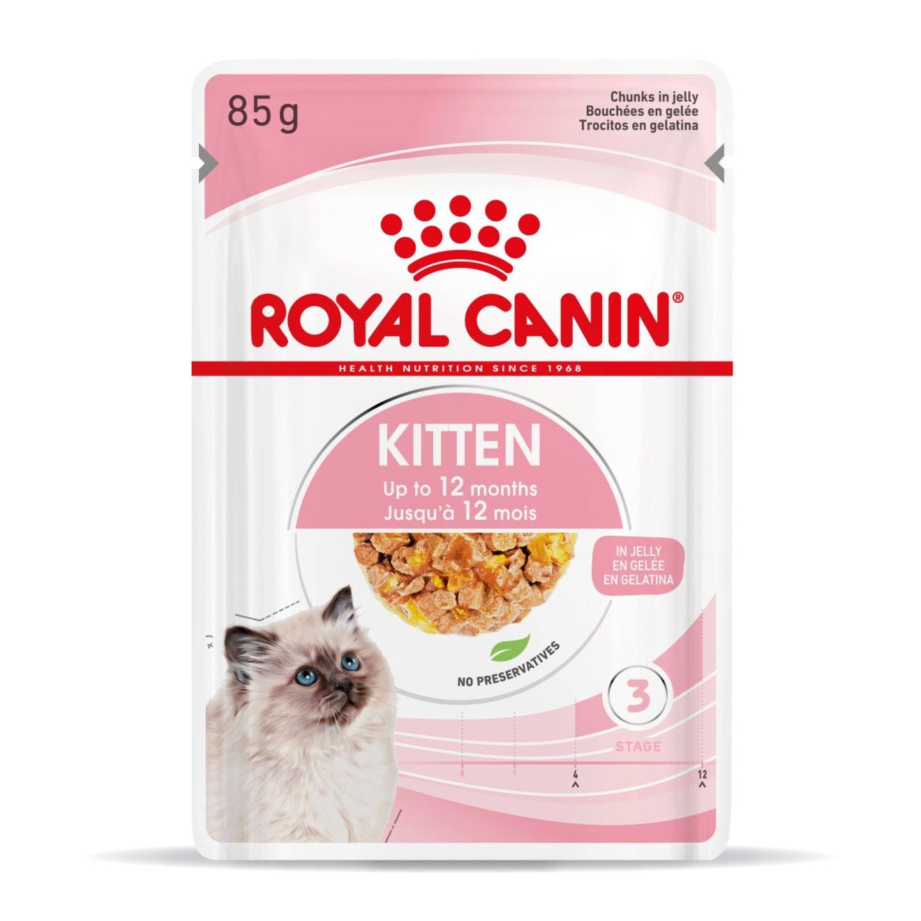 Royal Canin Kitten Instinctive Gelatina 12x85g