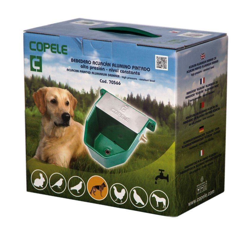 Bebedero para Perros Acuacán Aluminio