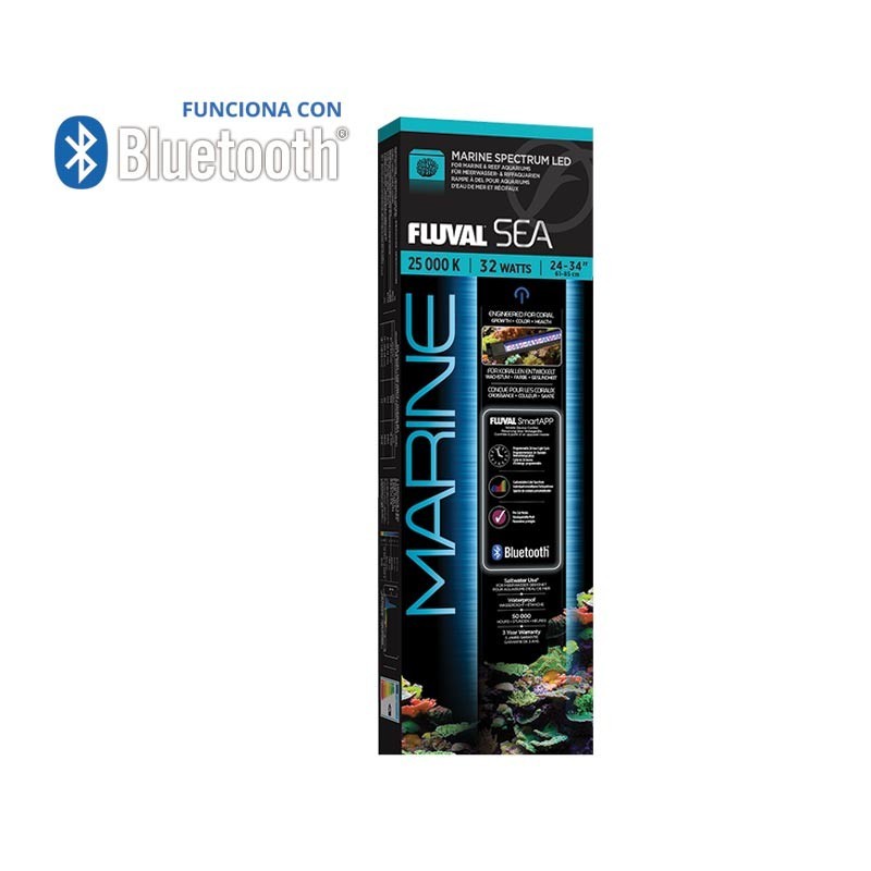 Pantallas de iluminación Spectrum LED Bluetooth Fluval Sea